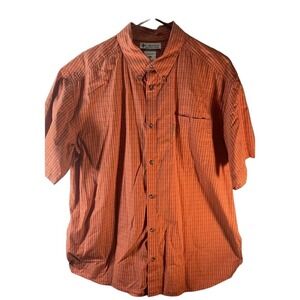 Columbia short sleeve button down Size L